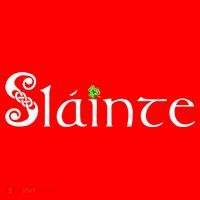 Slainte, Sláinte Irish Cheers, Health, St Patrick's Day Santa Hat thumb 1