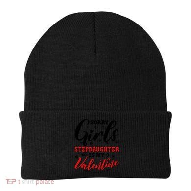 Sorry Stepdaughter Is My Valentines Day Gift Beanie