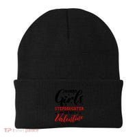 Sorry Stepdaughter Is My Valentines Day Gift Beanie thumb 0