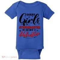 Sorry Stepdaughter Is My Valentines Day Gift Baby Bodysuit thumb 0