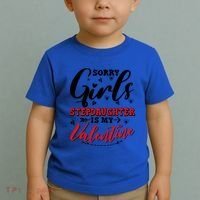 Sorry Stepdaughter Is My Valentines Day Gift Toddler T-Shirt thumb 2