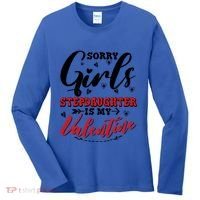 Sorry Stepdaughter Is My Valentines Day Gift Women's Long Sleeve Shirt thumb 0