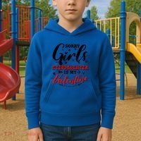 Sorry Stepdaughter Is My Valentines Day Gift Kids Hoodie thumb 2