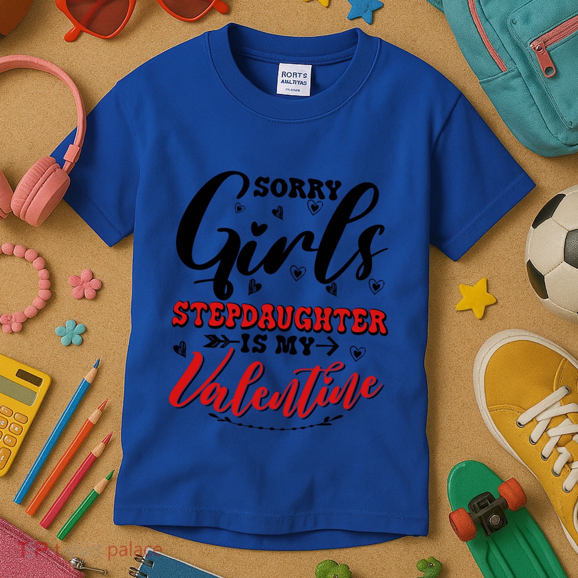 Sorry Stepdaughter Is My Valentines Day Gift Kids T-Shirt