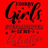 Sorry Stepdaughter Is My Valentines Day Gift Santa Hat thumb 1
