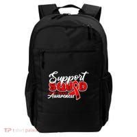 Support Squad I Coronary Bypass Surgery Open Heart Disease Gift Backpack thumb 0