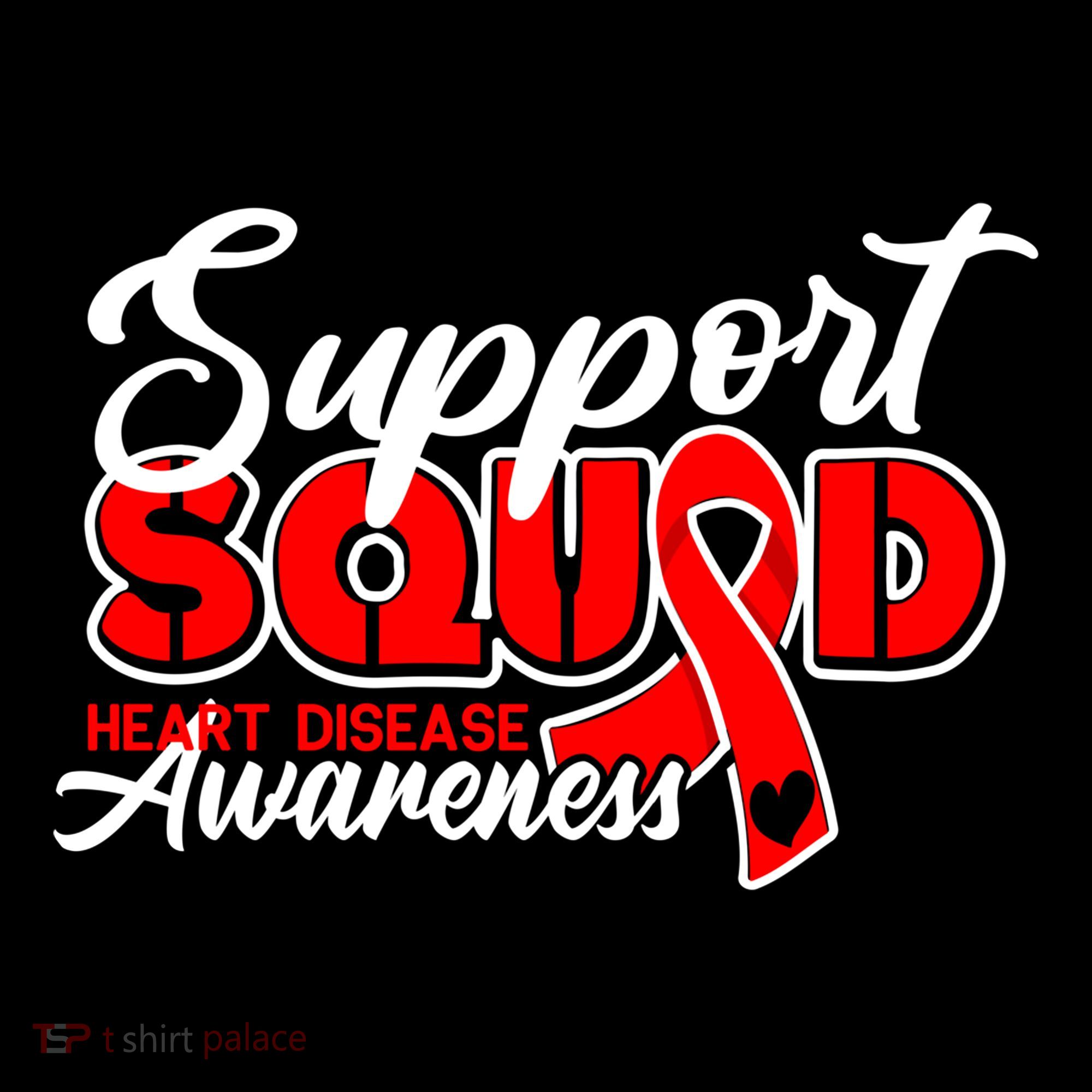 Support Squad I Coronary Bypass Surgery Open Heart Disease Gift Women's Hoodie
