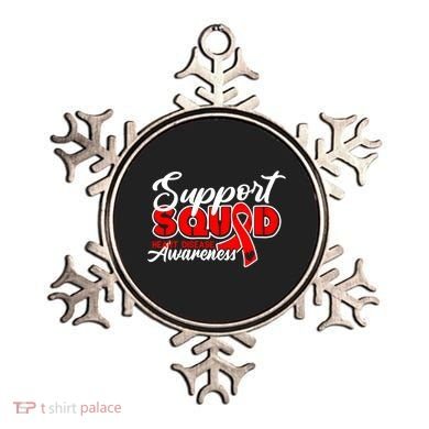 Support Squad I Coronary Bypass Surgery Open Heart Disease Gift Ornament