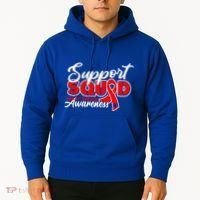 Support Squad I Coronary Bypass Surgery Open Heart Disease Gift Hoodie thumb 2