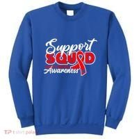Support Squad I Coronary Bypass Surgery Open Heart Disease Gift Sweatshirt thumb 0