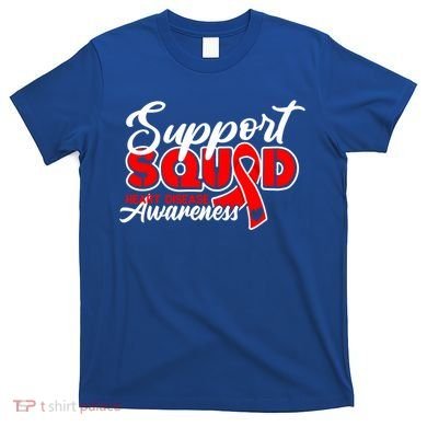 Support Squad I Coronary Bypass Surgery Open Heart Disease Gift T-Shirt