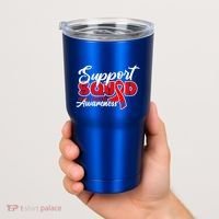 Support Squad I Coronary Bypass Surgery Open Heart Disease Gift Tumbler thumb 2