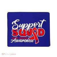Support Squad I Coronary Bypass Surgery Open Heart Disease Gift Mousepad thumb 0