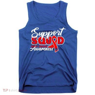 Support Squad I Coronary Bypass Surgery Open Heart Disease Gift Tank Top