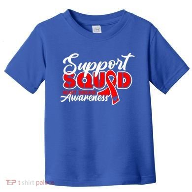 Support Squad I Coronary Bypass Surgery Open Heart Disease Gift Toddler T-Shirt