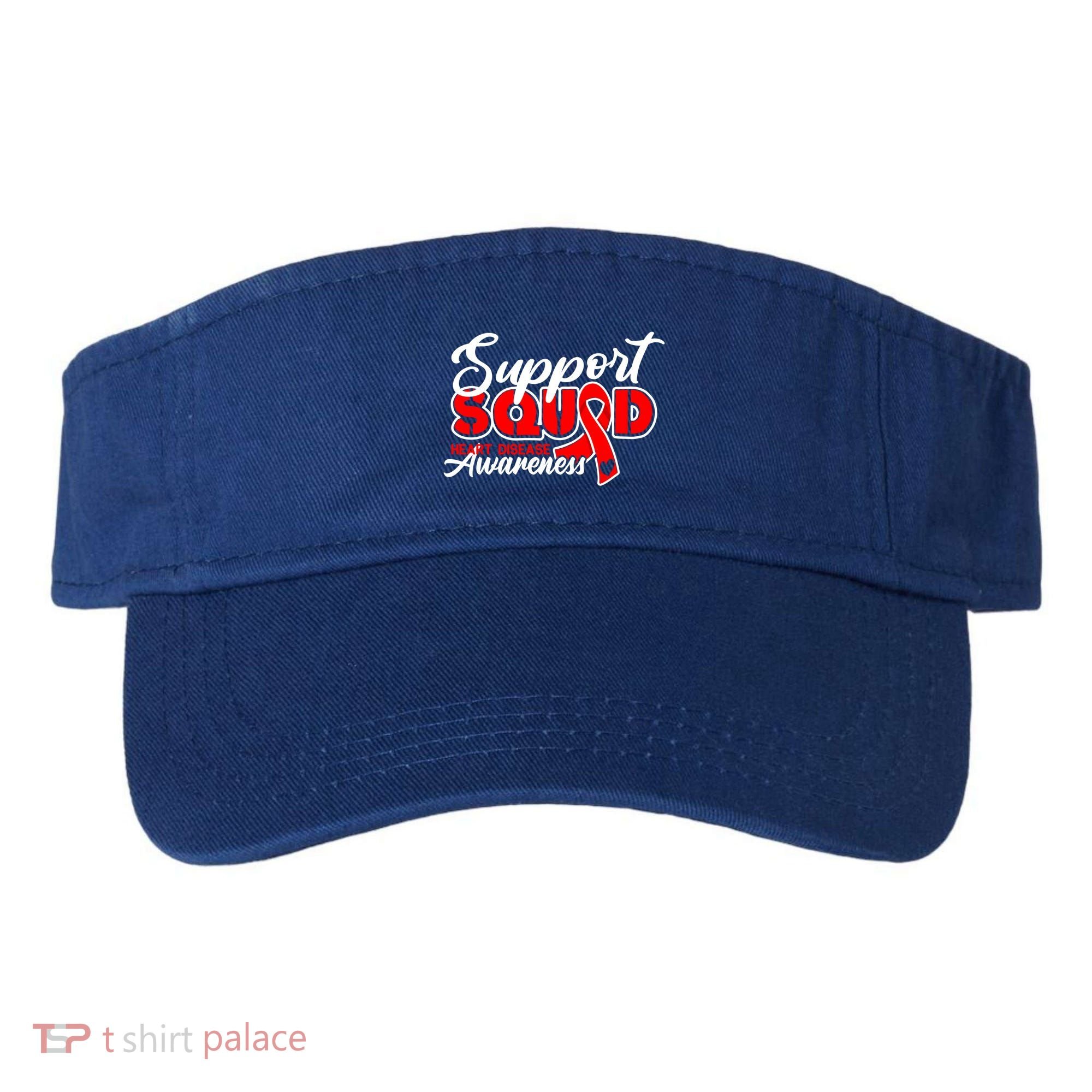 Support Squad I Coronary Bypass Surgery Open Heart Disease Gift Visor