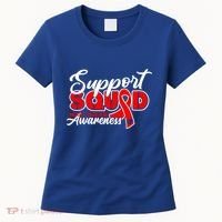 Support Squad I Coronary Bypass Surgery Open Heart Disease Gift Women's T-Shirt thumb 0