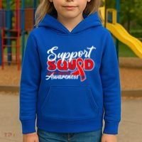 Support Squad I Coronary Bypass Surgery Open Heart Disease Gift Kids Hoodie thumb 3