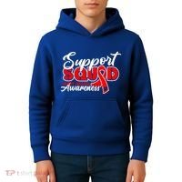 Support Squad I Coronary Bypass Surgery Open Heart Disease Gift Kids Hoodie thumb 4