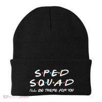 Sped Squad I'll Be There For You Special Education Teacher Gift Beanie thumb 0