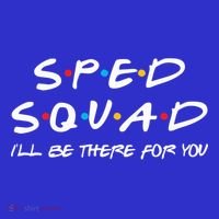 Sped Squad I'll Be There For You Special Education Teacher Gift Tote Bag thumb 4