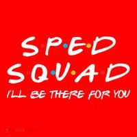 Sped Squad I'll Be There For You Special Education Teacher Gift Santa Hat thumb 1