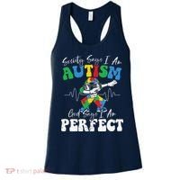 Society Says I Am Autistic God Says I Am Perfect Autism Women's Tank Top thumb 0
