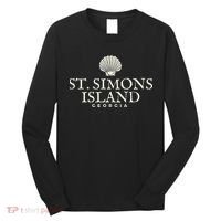St. Simons Island  Georgia Ocean Island Beach Long Sleeve Shirt thumb 0