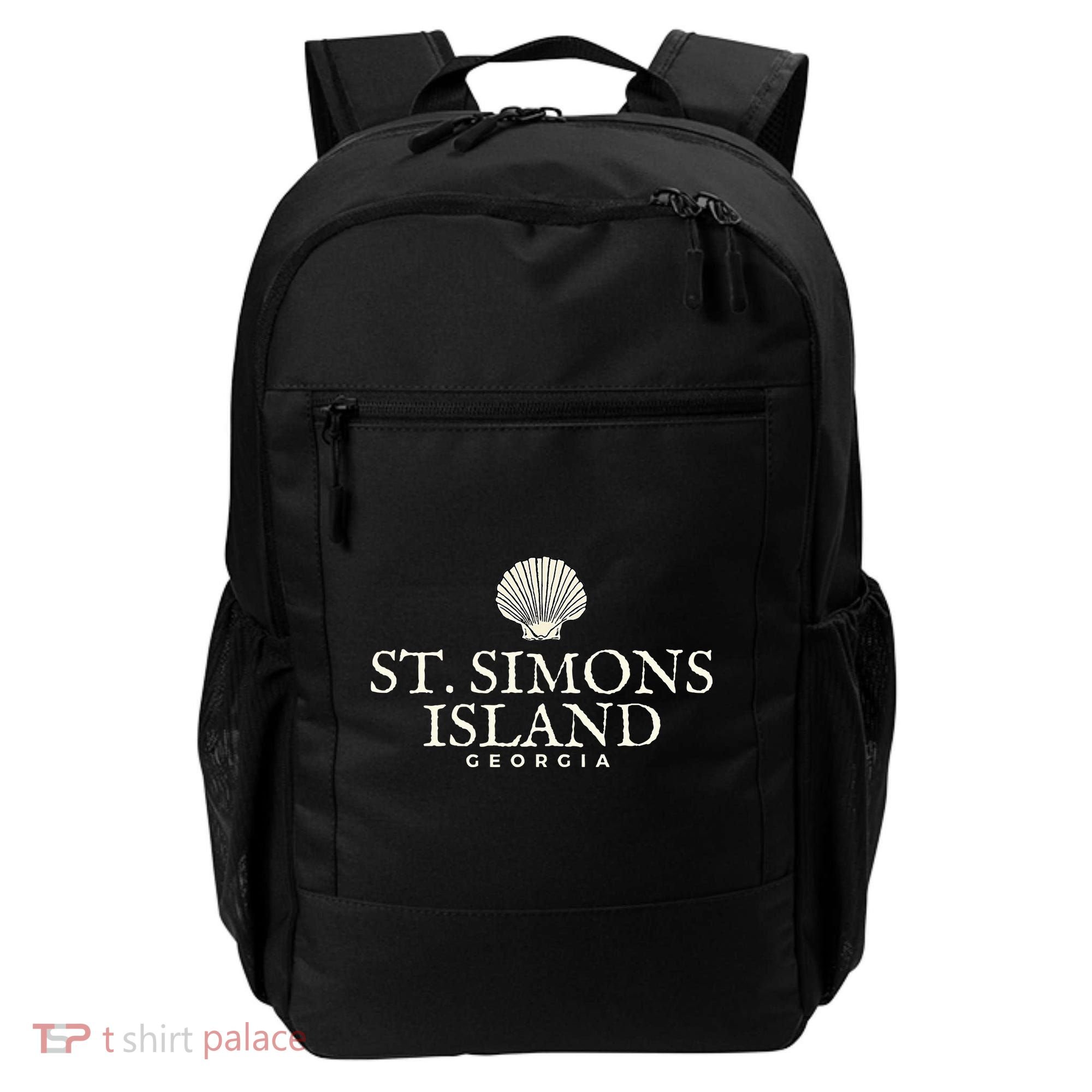 St. Simons Island  Georgia Ocean Island Beach Backpack