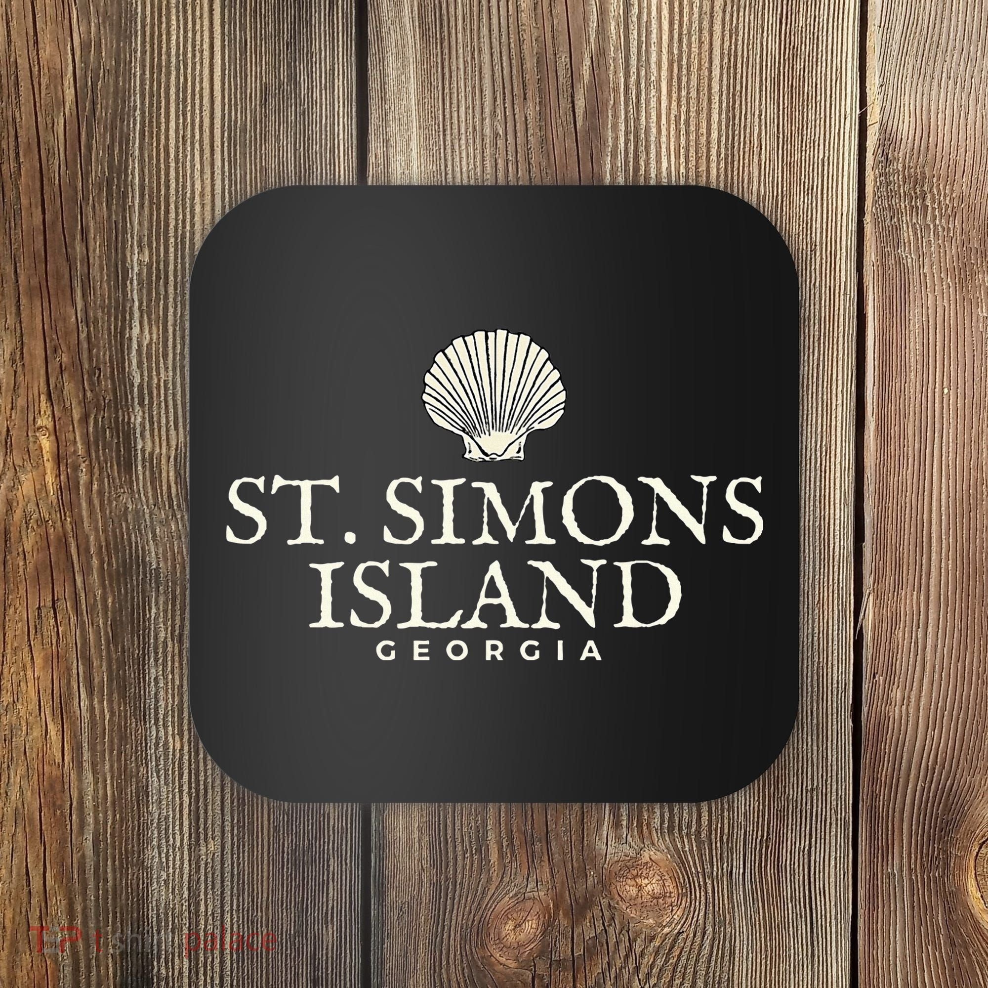 St. Simons Island  Georgia Ocean Island Beach Coaster