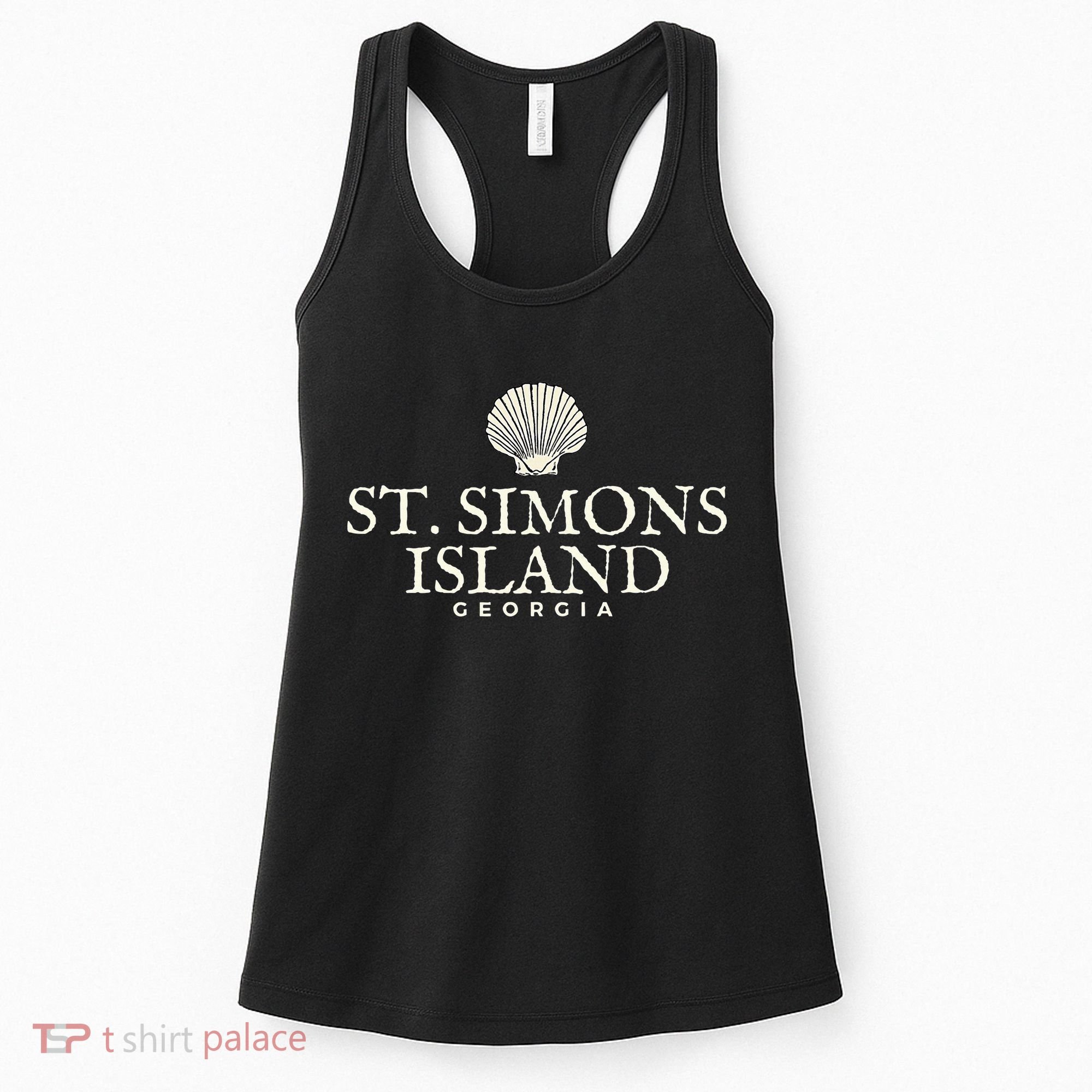 St. Simons Island  Georgia Ocean Island Beach Women's Tank Top