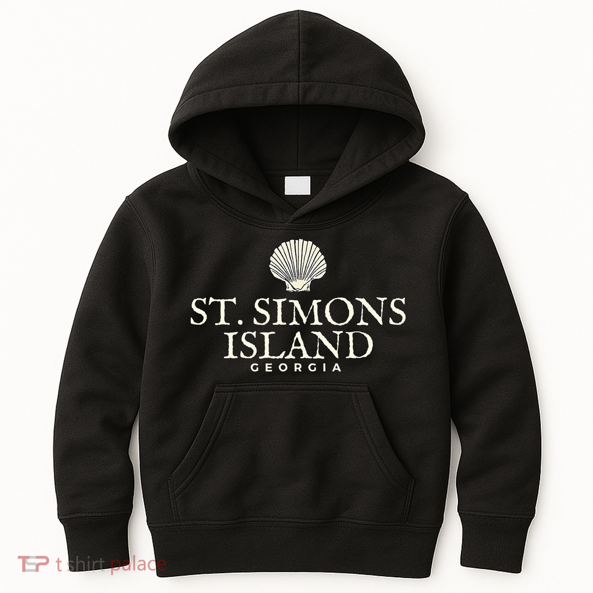 St. Simons Island  Georgia Ocean Island Beach Kids Hoodie