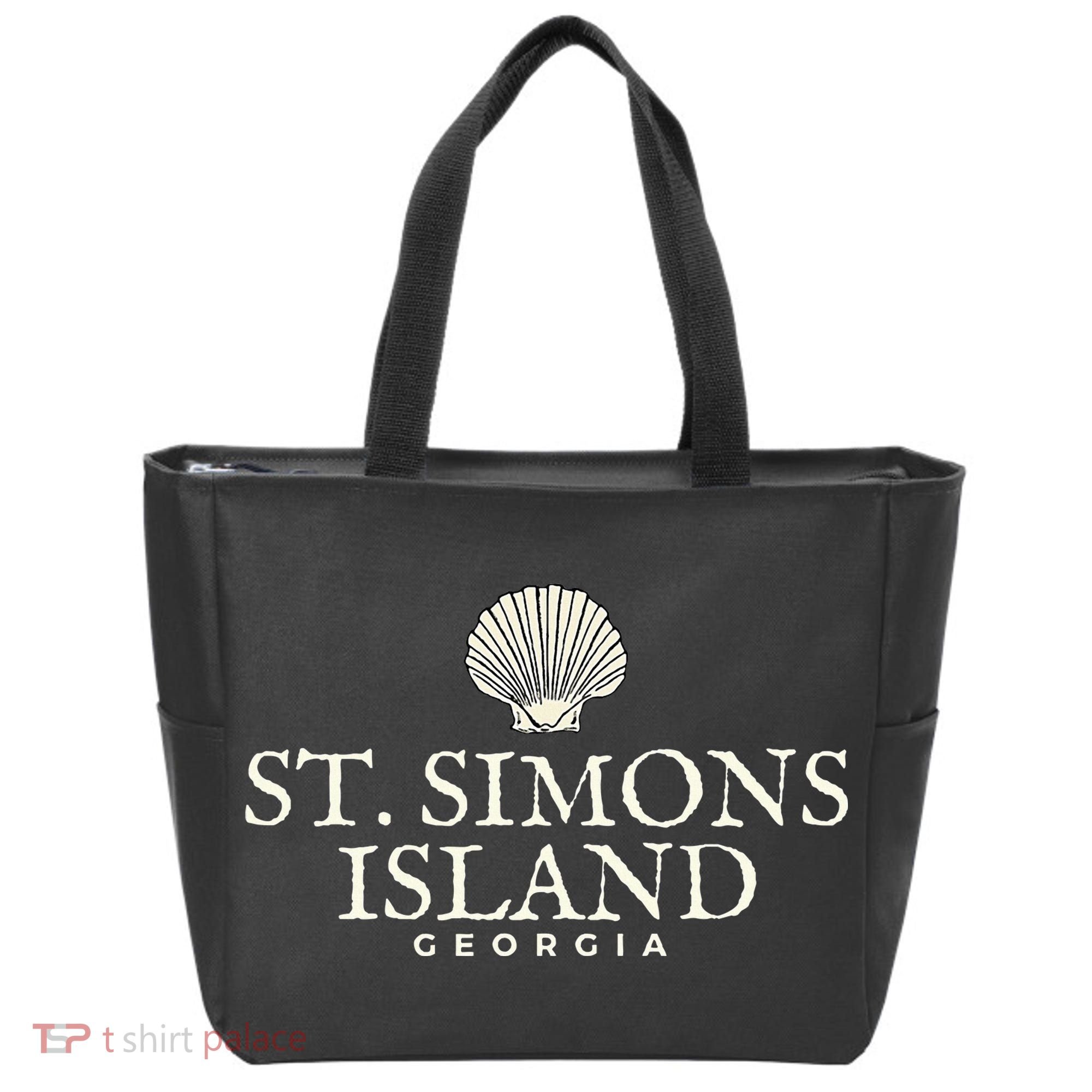 St. Simons Island  Georgia Ocean Island Beach Tote Bag