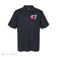 Six Seven Ice Cream Drip Cool Meme 67 Funny  Polo thumb 0