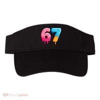 Six Seven Ice Cream Drip Cool Meme 67 Funny  Visor thumb 0