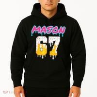 Six Seven Ice Cream Drip Sports 67 Fun Mason Meme Hoodie thumb 2