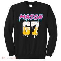 Six Seven Ice Cream Drip Sports 67 Fun Mason Meme Sweatshirt thumb 0