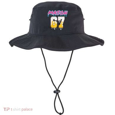 Six Seven Ice Cream Drip Sports 67 Fun Mason Meme Bucket Hat