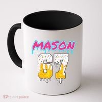 Six Seven Ice Cream Drip Sports 67 Fun Mason Meme Coffee Mug thumb 0