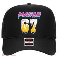 Six Seven Ice Cream Drip Sports 67 Fun Mason Meme Hat thumb 0