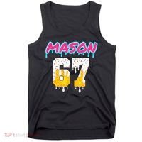 Six Seven Ice Cream Drip Sports 67 Fun Mason Meme Tank Top thumb 0