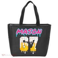 Six Seven Ice Cream Drip Sports 67 Fun Mason Meme Tote Bag thumb 0