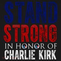 Stand Strong In Honor Of Charlie Kirk Coaster thumb 2