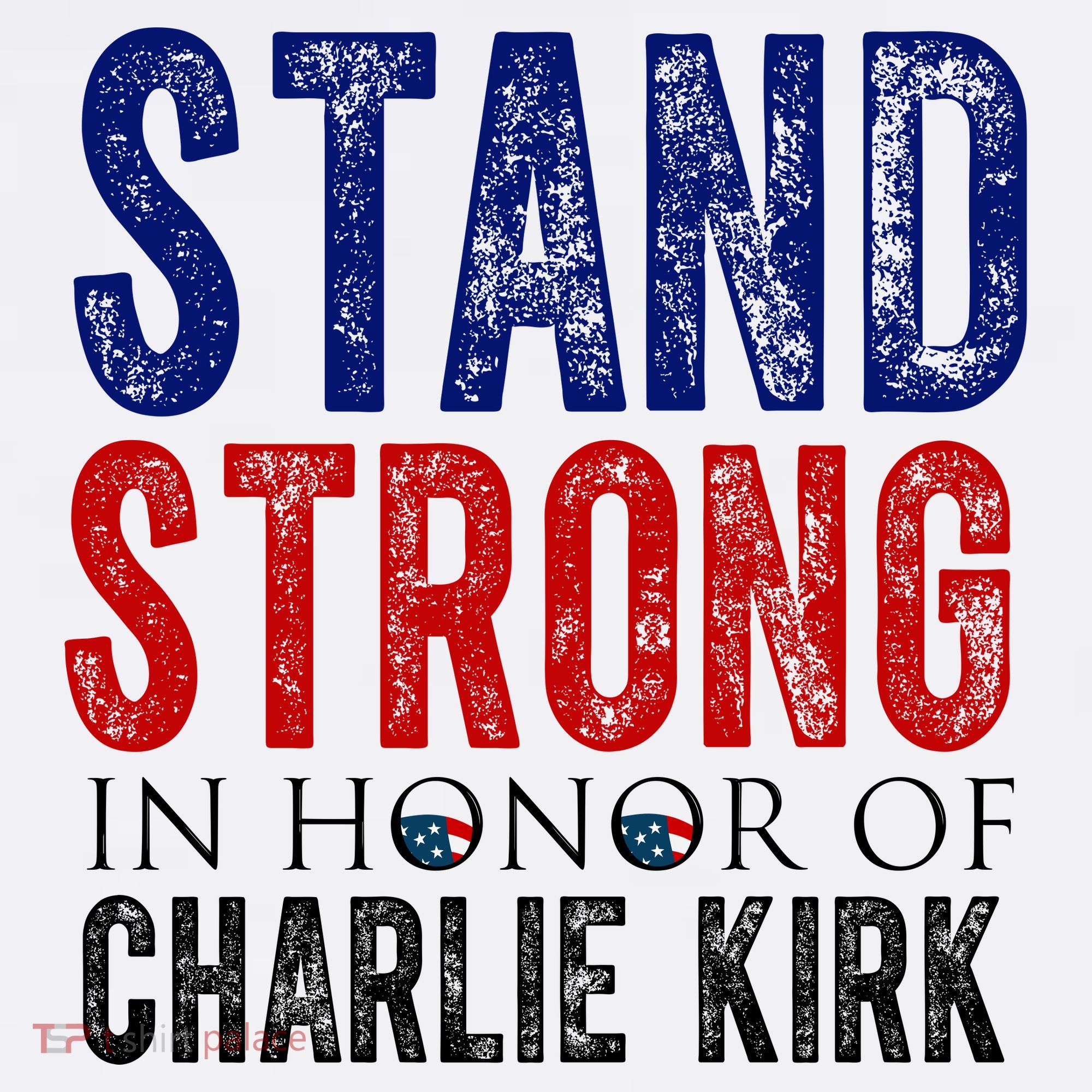 Stand Strong In Honor Of Charlie Kirk Women's Hoodie