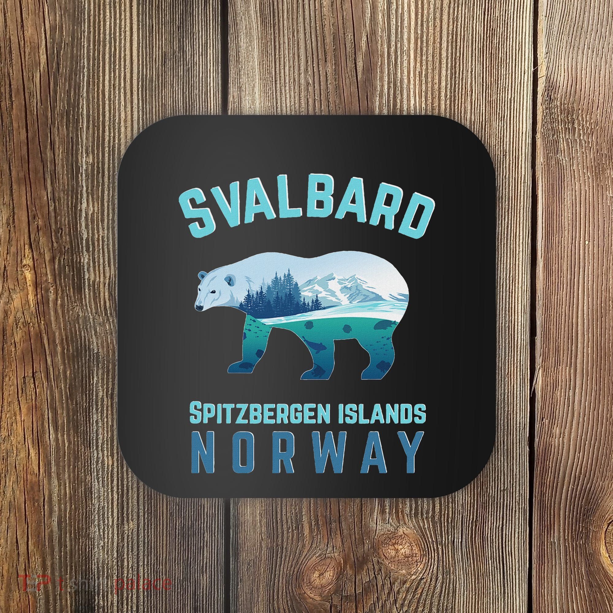 Svalbard Spitzbergen Islands Norway Fjords With Polar Bear Coaster