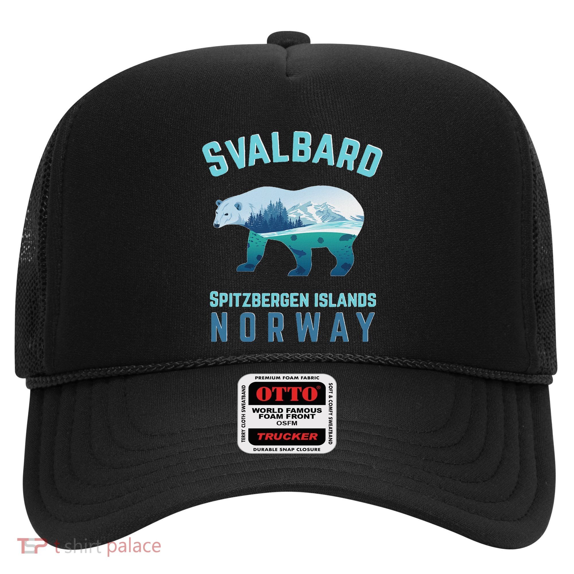 Svalbard Spitzbergen Islands Norway Fjords With Polar Bear Hat