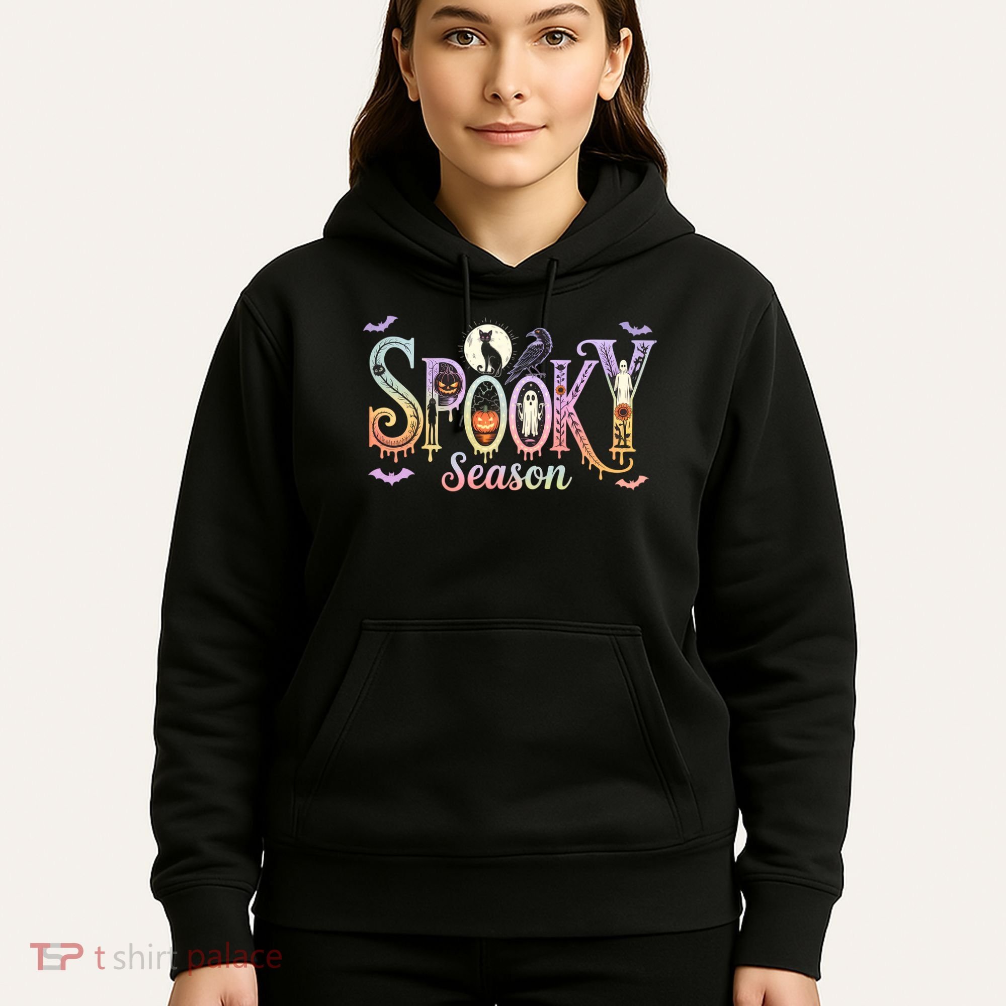 Spooky Season Iridescent Halloween Hoodie