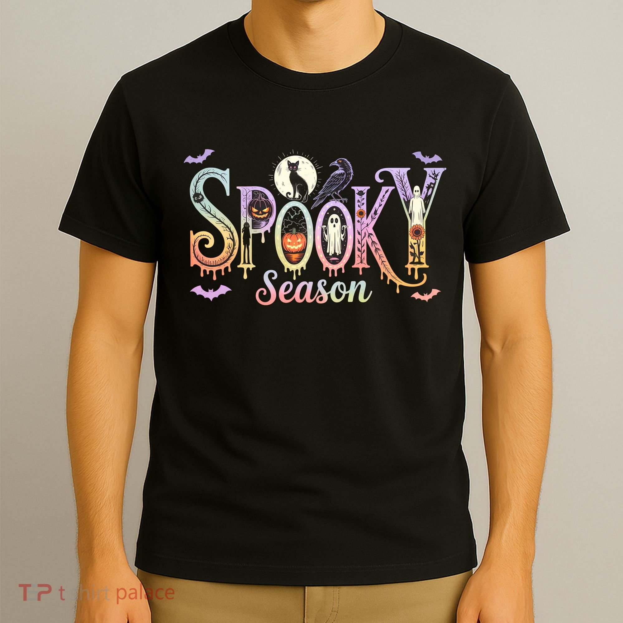 Spooky Season Iridescent Halloween T-Shirt