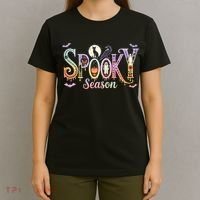 Spooky Season Iridescent Halloween T-Shirt thumb 4