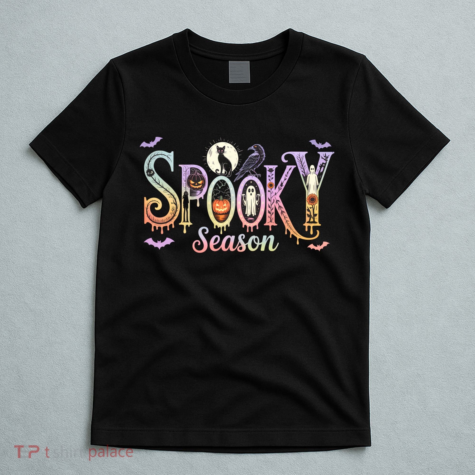 Spooky Season Iridescent Halloween T-Shirt